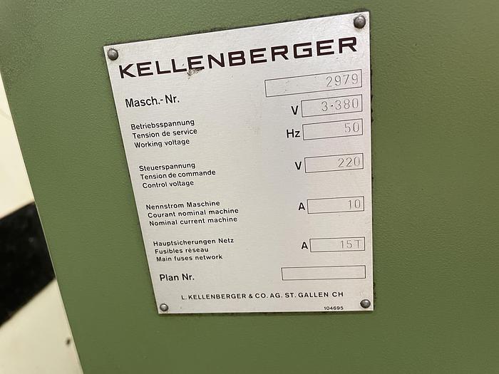 Gebruikt Kellenberger 600 U
