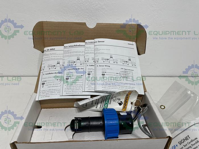 GF Signet  3-2536-P0 Paddlewheel Flow Sensor