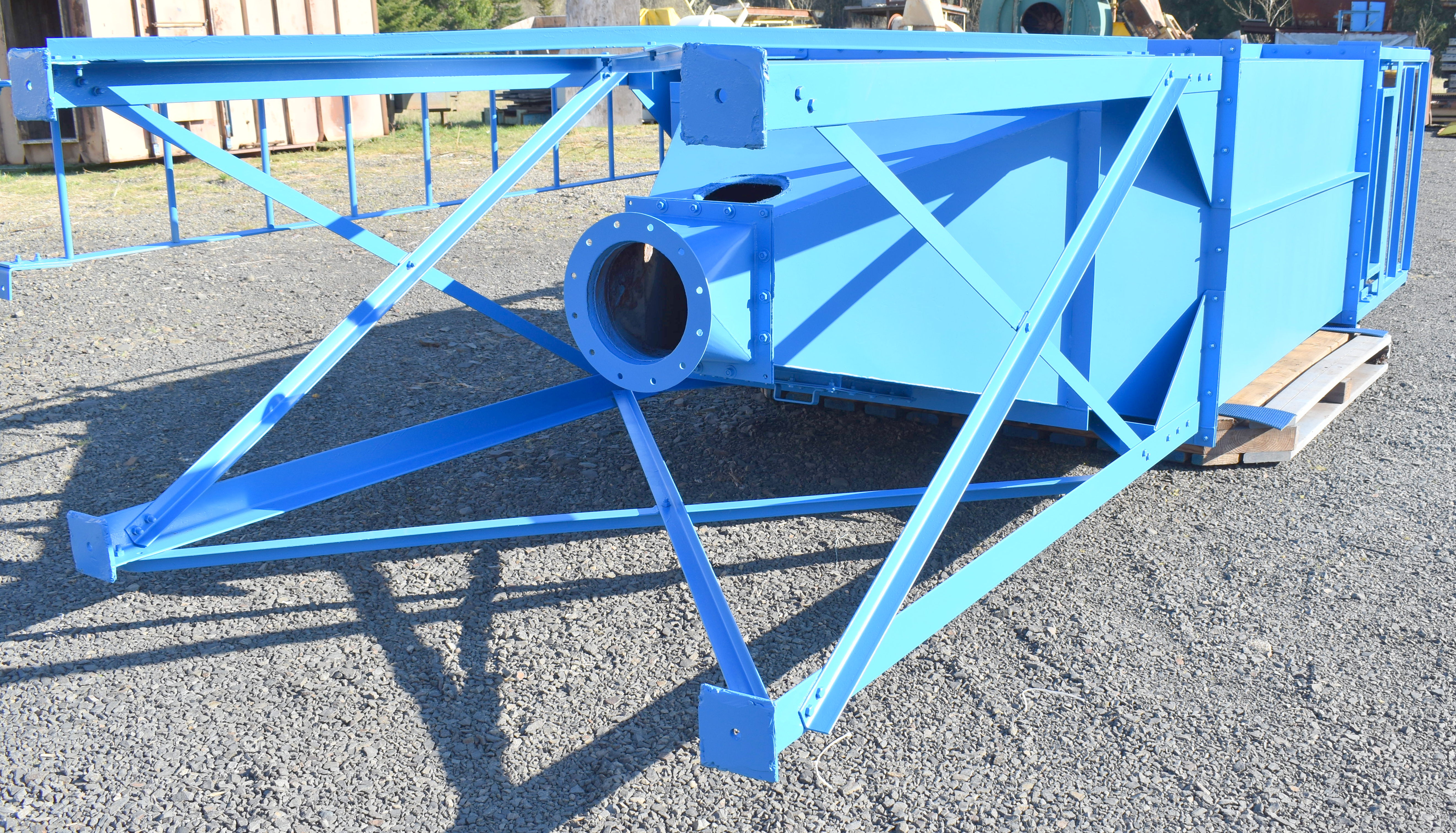 Used used Torit Donaldson 48 filter bags dust collector, 30HP fan,