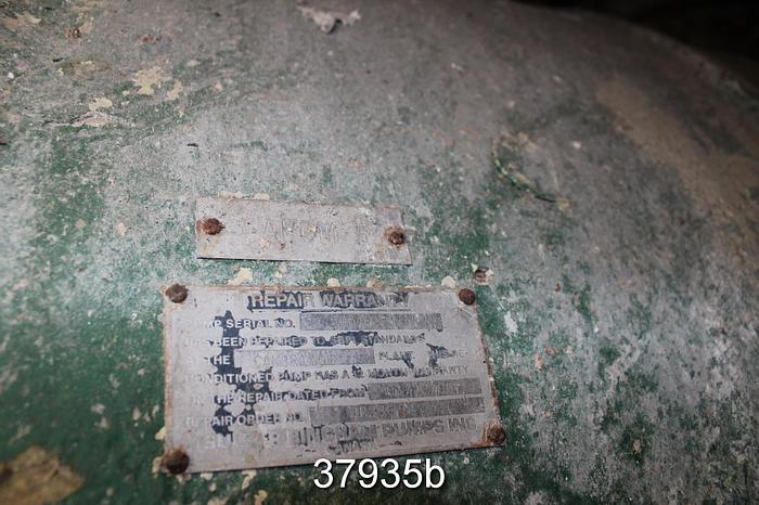 Used Nash CL6002G Vacuum Pump, With Motor #37935