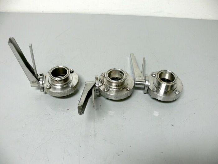 Used Waukesha Cherry-Burrell Butterfly Valve 2"