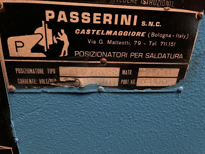 Usato POSIZIONATORE PASSERINI 5000 KG 