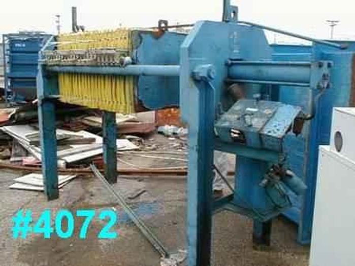 Used 7 CU. FT. DURCO FILTER PRESS – 630 MM