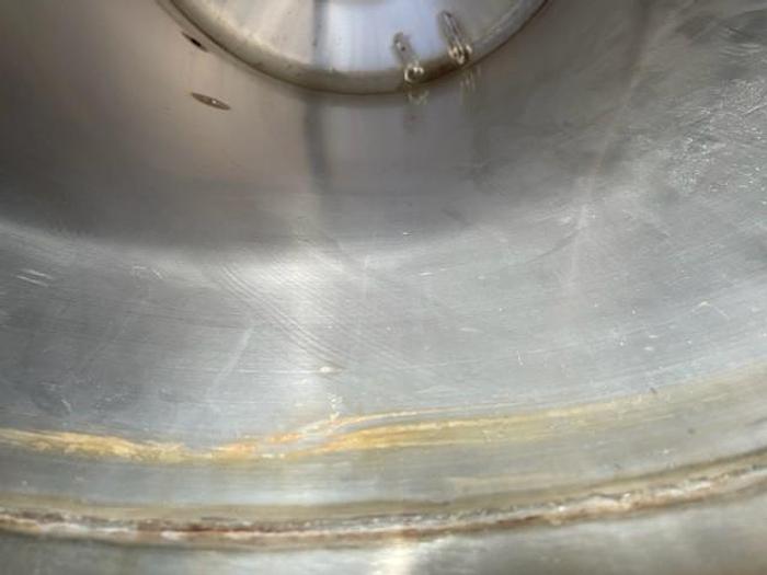 Used 200 Gallon Vertical Stainless Steel Tank