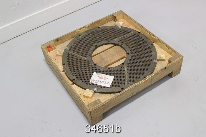 Used Black Clawson 75-25 Extraction Plate #34651