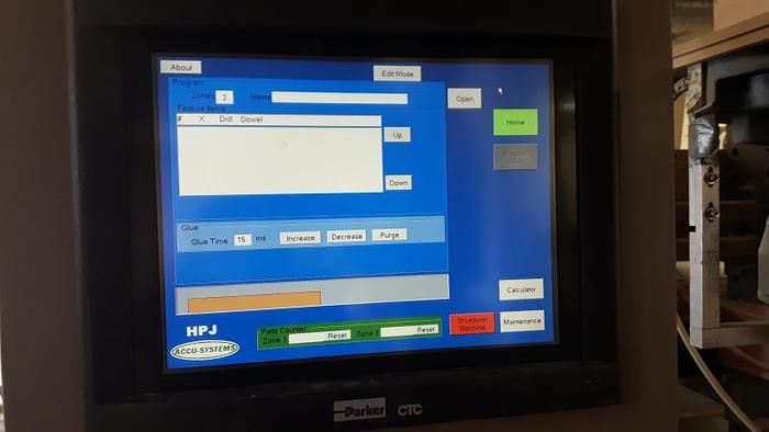 Used 2007 Dowel Machine - CNC - Accu-system HPJ-7 - REF# 1649BM