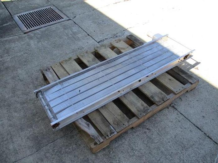 Used Conveyor Section; Wire Belt; 14"Wx5'L