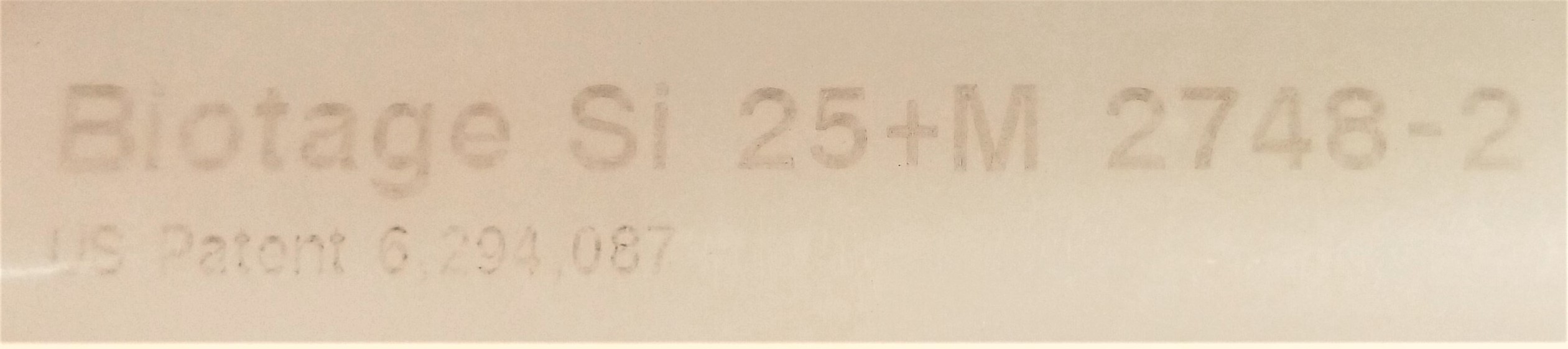 New Biotage SI 25+M Flash Cartridge (Pack of 10)