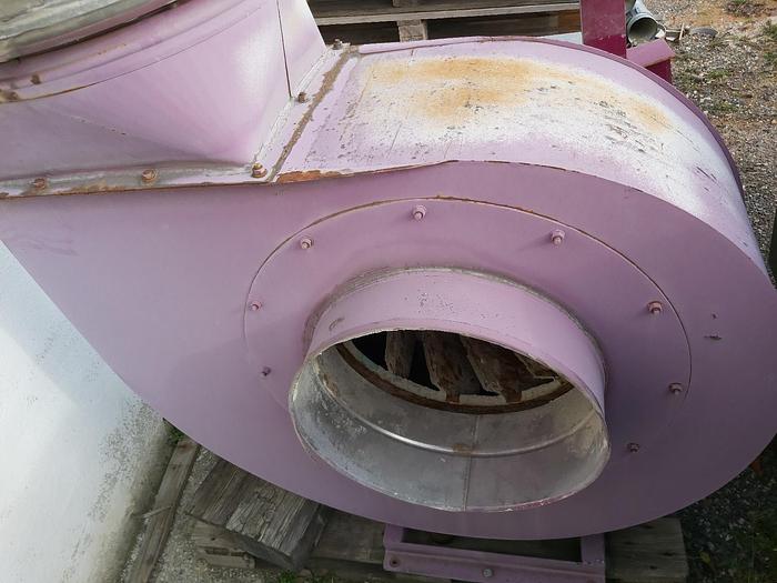 Gebraucht Starker Abluftventilator einer Lackieranlage 4 KW, FFD,  gebraucht