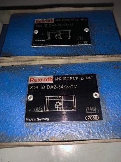 Używane Rexroth ZDR 10 DA2-54/75ym Pressure Reducing Valve