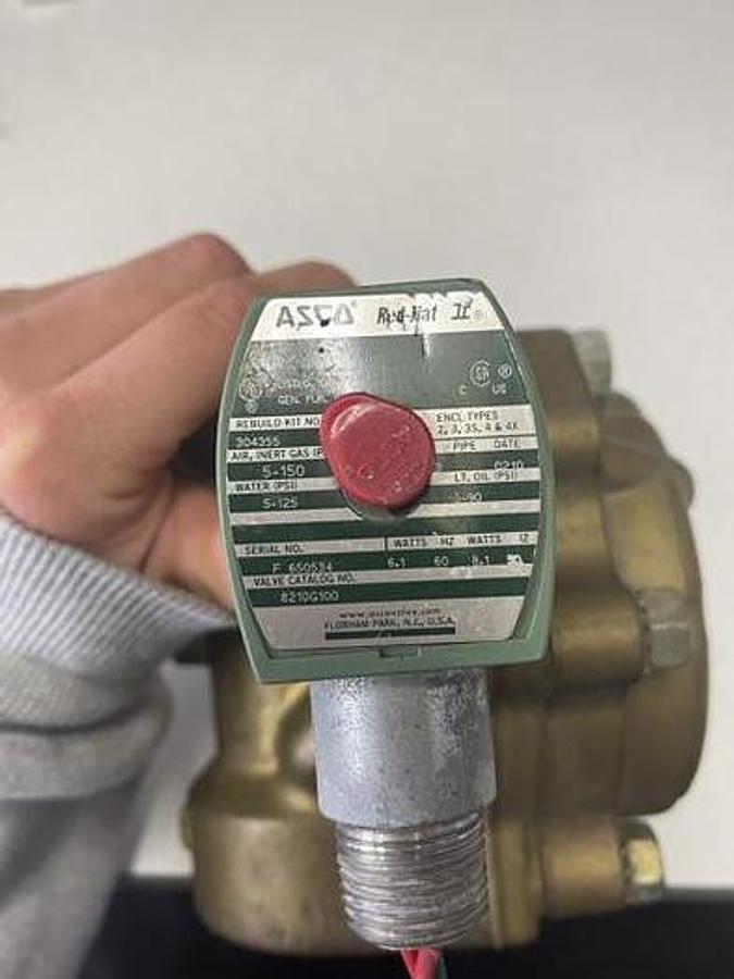 Used ASCO 8210G100 2" Solenoid Valve