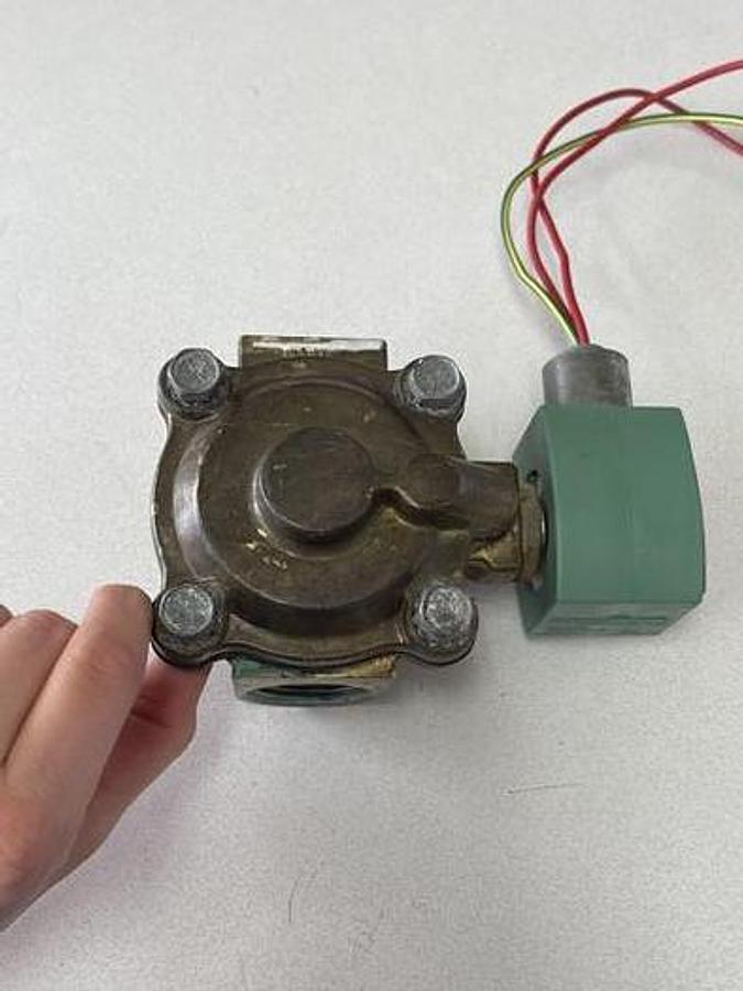 Used 1" 24 volt Red Hat Asco Valve