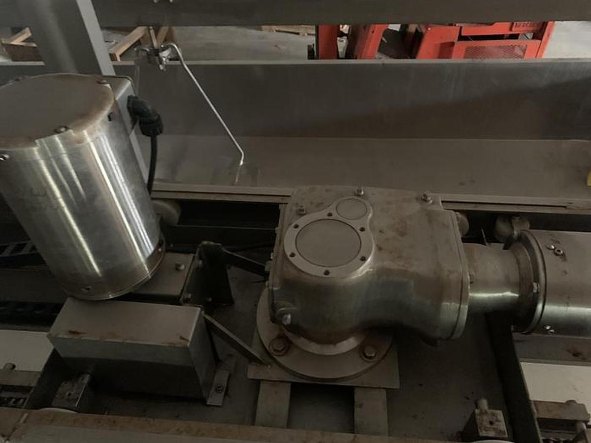 Used Drain Table Complete with rails, forkers, agitator, etc.