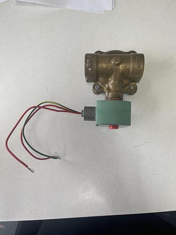 Used 1" 24 volt Red Hat Asco Valve