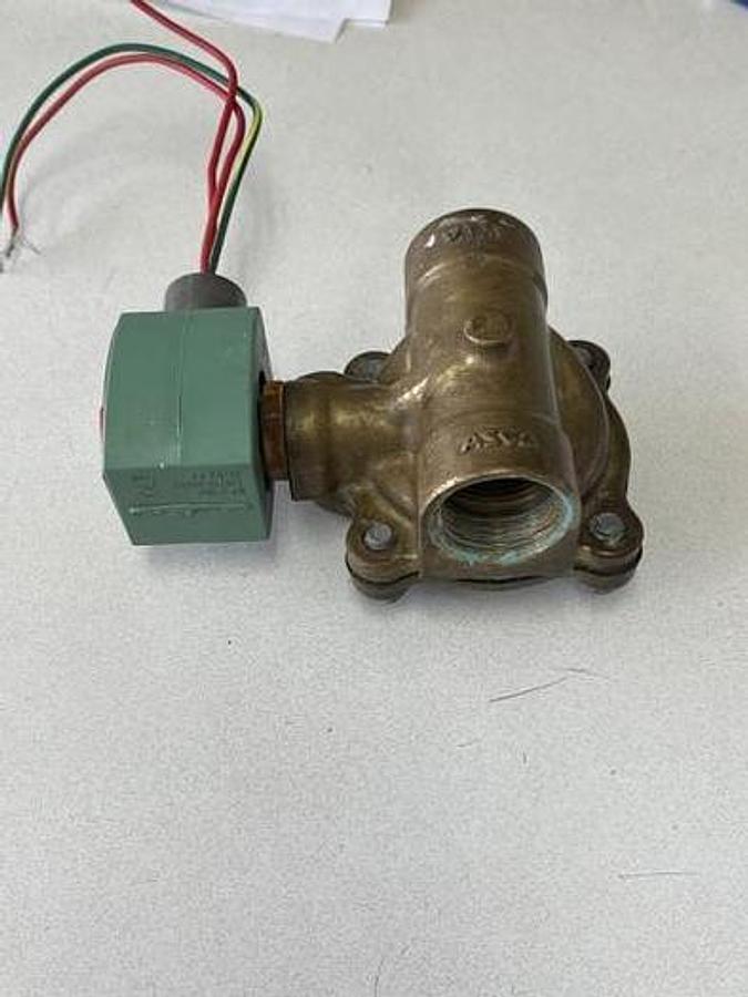 Used 1" 24 volt Red Hat Asco Valve