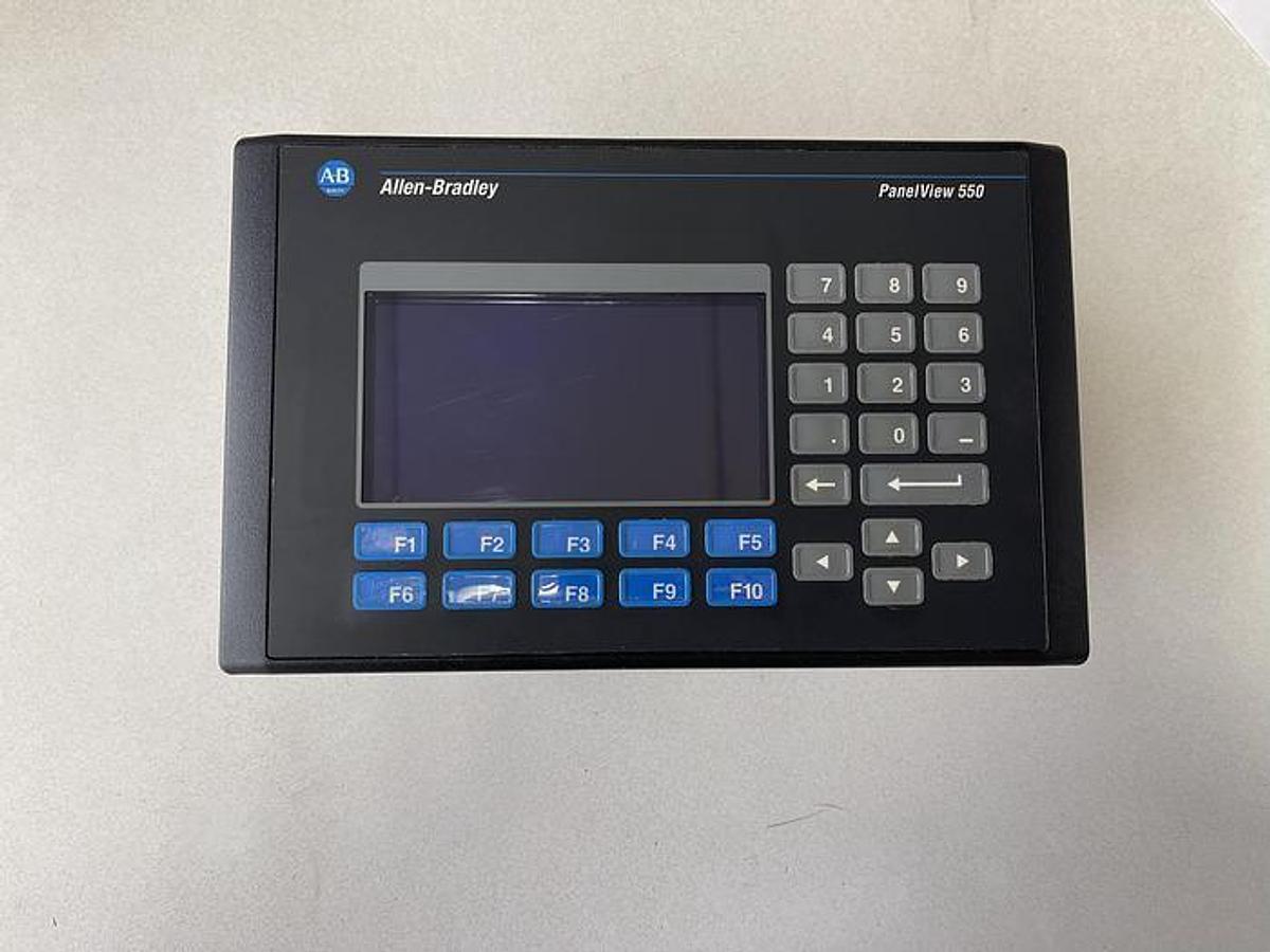 Used Allen-Bradley 2711-K5A16 Series H PanelView 550