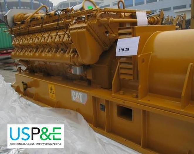 2 MW 2015 New Caterpillar CG170-20 Natural Gas Generator Set