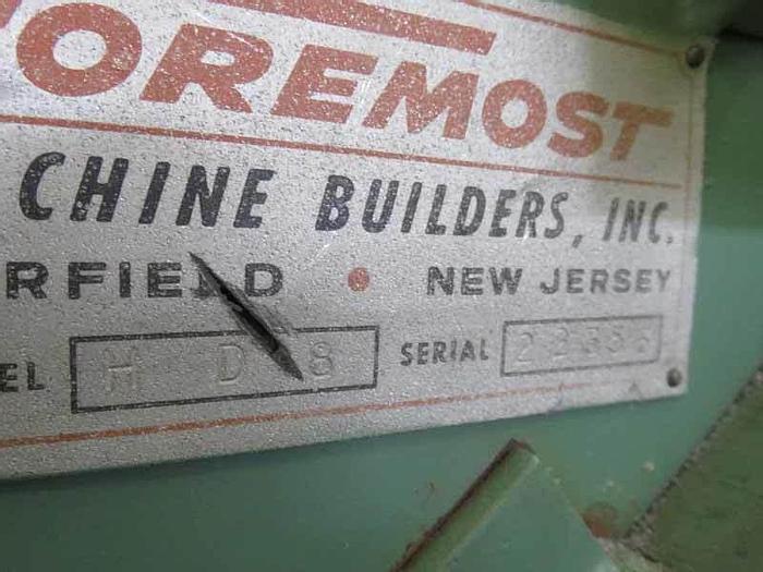 Used DUAL 50 HP MOTOR FOREMOST GRANULATOR MODEL HD8