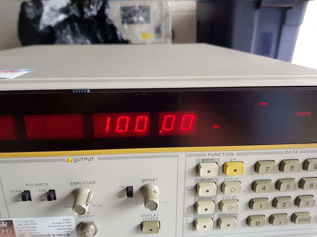 Used Hewlett Packard 5359A Time Synthesizer