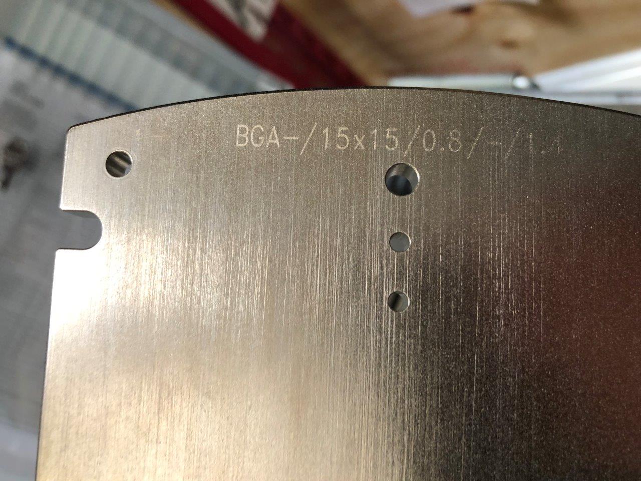 Used Multitest 256 BGA 15x15mm Test Handler Kit for MT9510