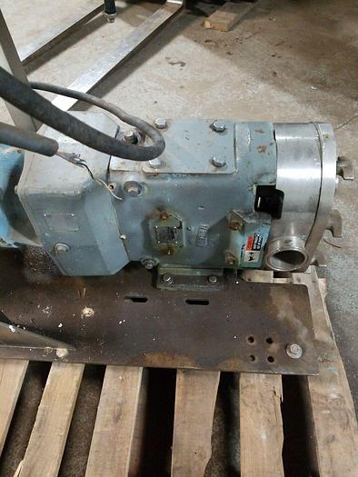 Used Cherry Burrell Model 60 Waukesha lobe pump with VFD! works!