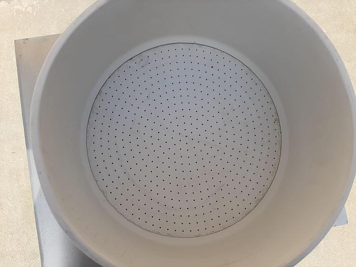 Used Lab, Glassware, Coors Porcelain, Perforated Plate, Vacuum Filtration, (8) #S744395