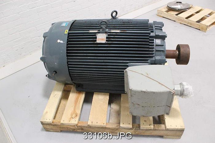 Used Westinghouse HSBN 200Hp, 1186RPM, 575Volts AC Motor #33106