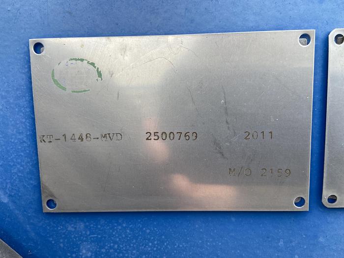 Used 2011 Kemtron Technologies, Inc. 1448