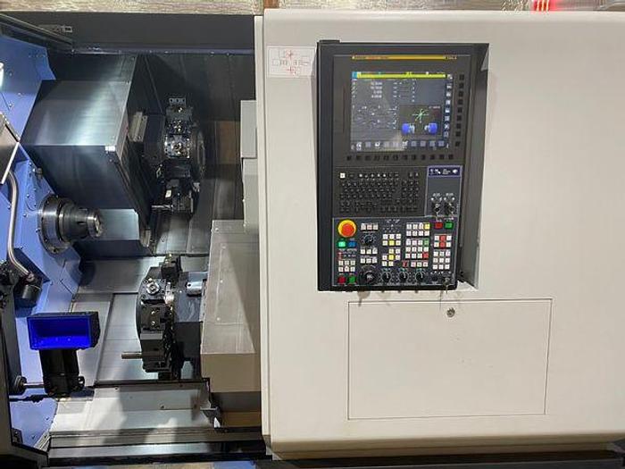 Used 2022 DOOSAN Puma TT1800SY CNC Lathe LiveTooling / C-Axis / Y-Axis / Twin Turret / Twin Spindle ***Under 200 Hours***