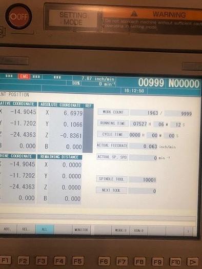 Used 2014 DMG Mori NHX-5000 CNC Horizontal Machining Center