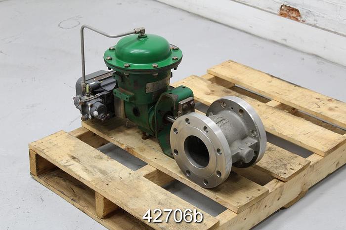 Used Fisher 4" V150 Series B Vee-Ball Valve #42706