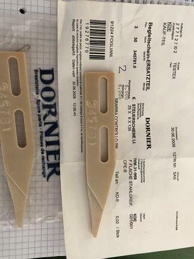 Gebraucht Dornier Ersatzteile – gebraucht, neuwertig, mech., elektronisch