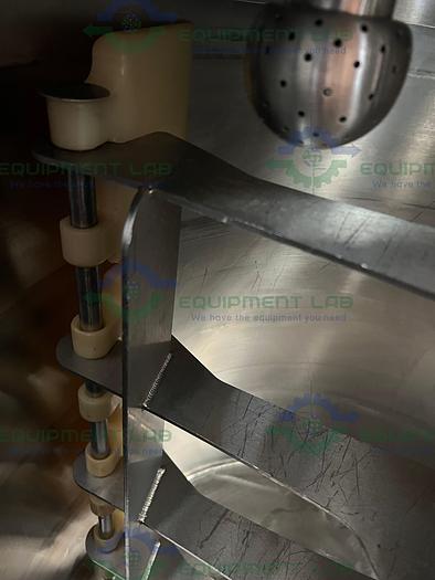 Used Metal Fabrication 50 Gallon Jacketed Mixing Tank w/ Side Sweeper, Controller