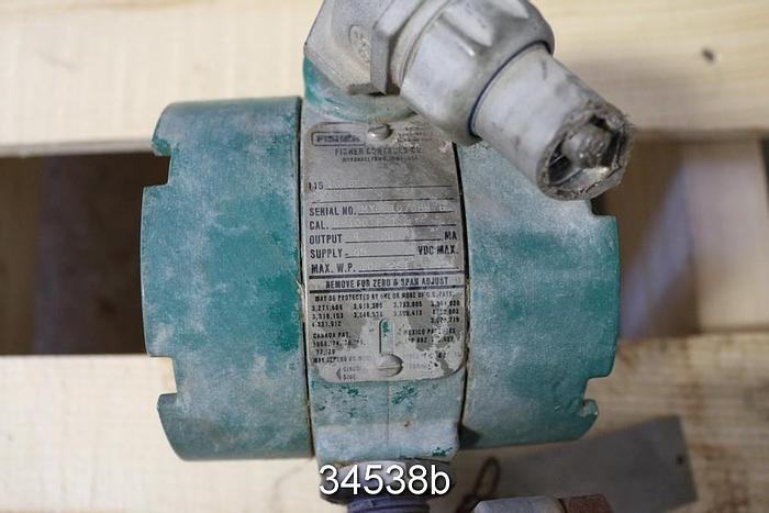 Used Fisher 115GP6E22 Differential Pressure Transmitter #34538