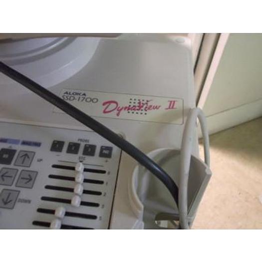 D'occasion ECHOGRAPHE COULEUR DOPPLER ALOKA SSD 1700 DINAVIEW 2 AVEC SONDE ABDOMINALE ET IMPRIMANTE