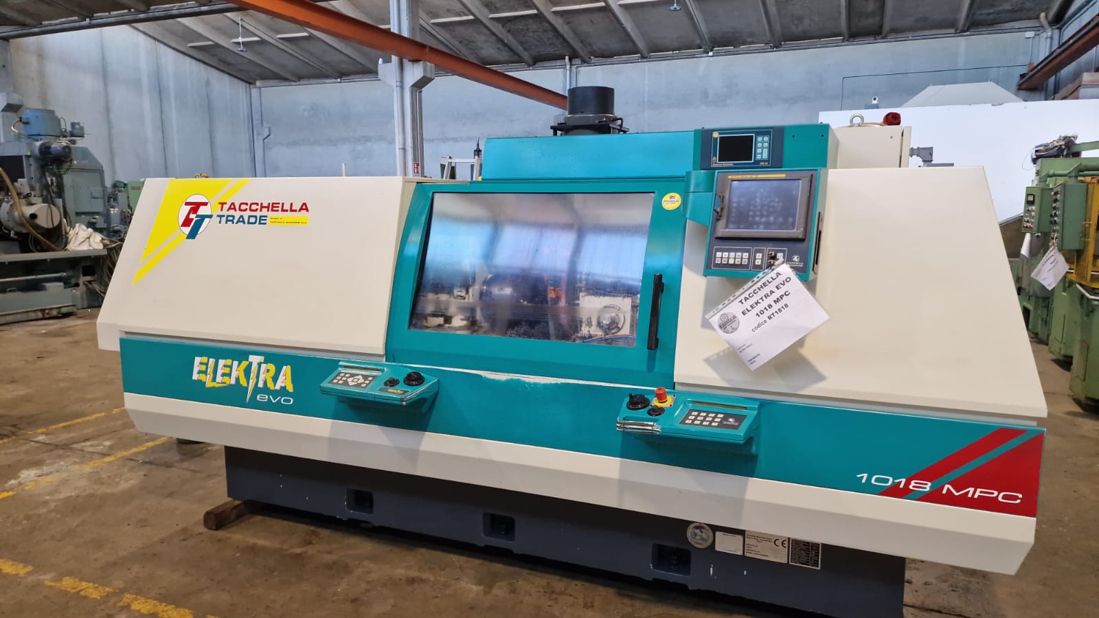 Usato Rettifica per interni ed esterni TACCHELLA ELEKTRA EVO 1018 MPC - 2006