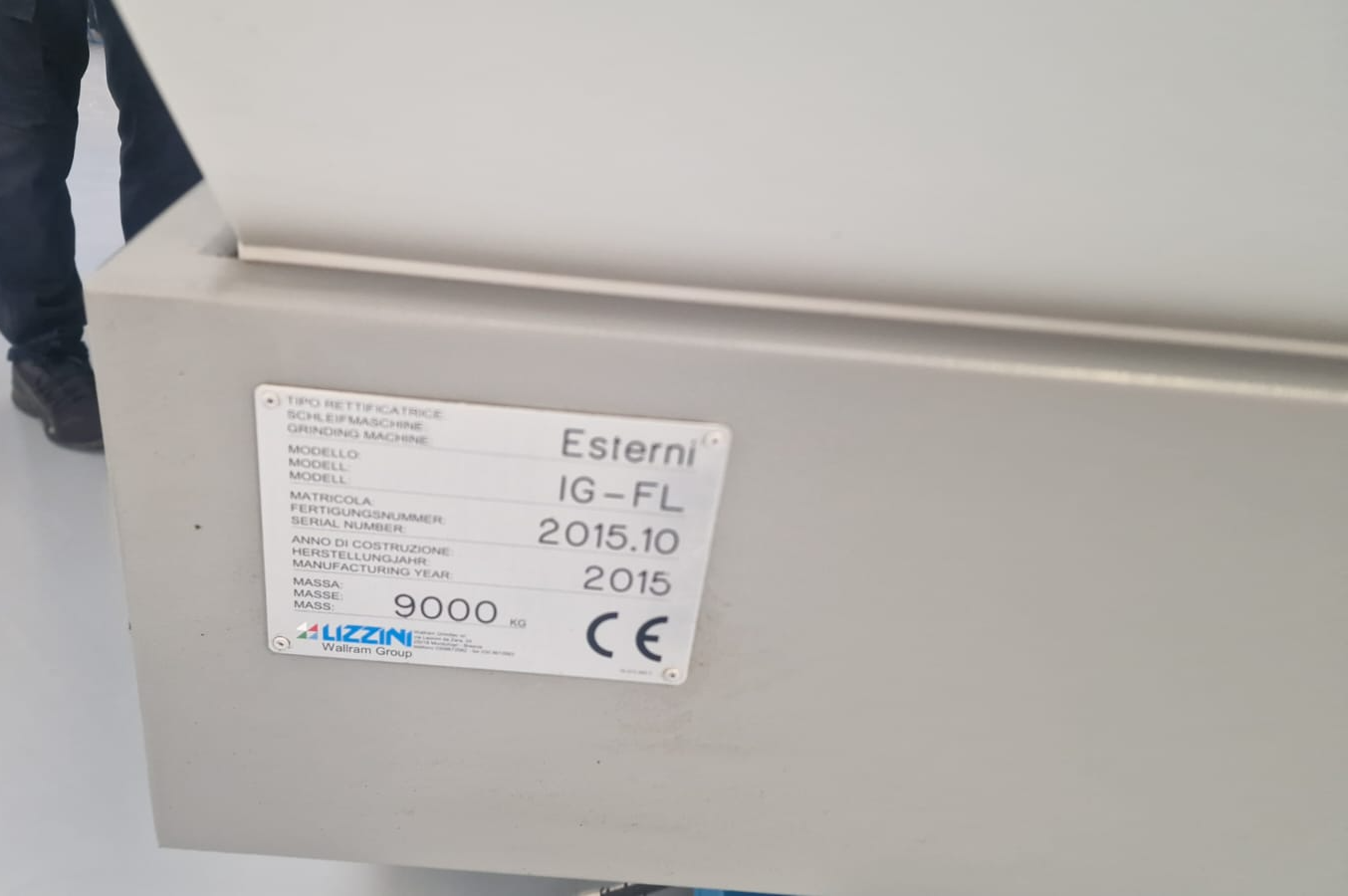 Usato Rettifica per esterni Esterni LIZZINI IG-FL