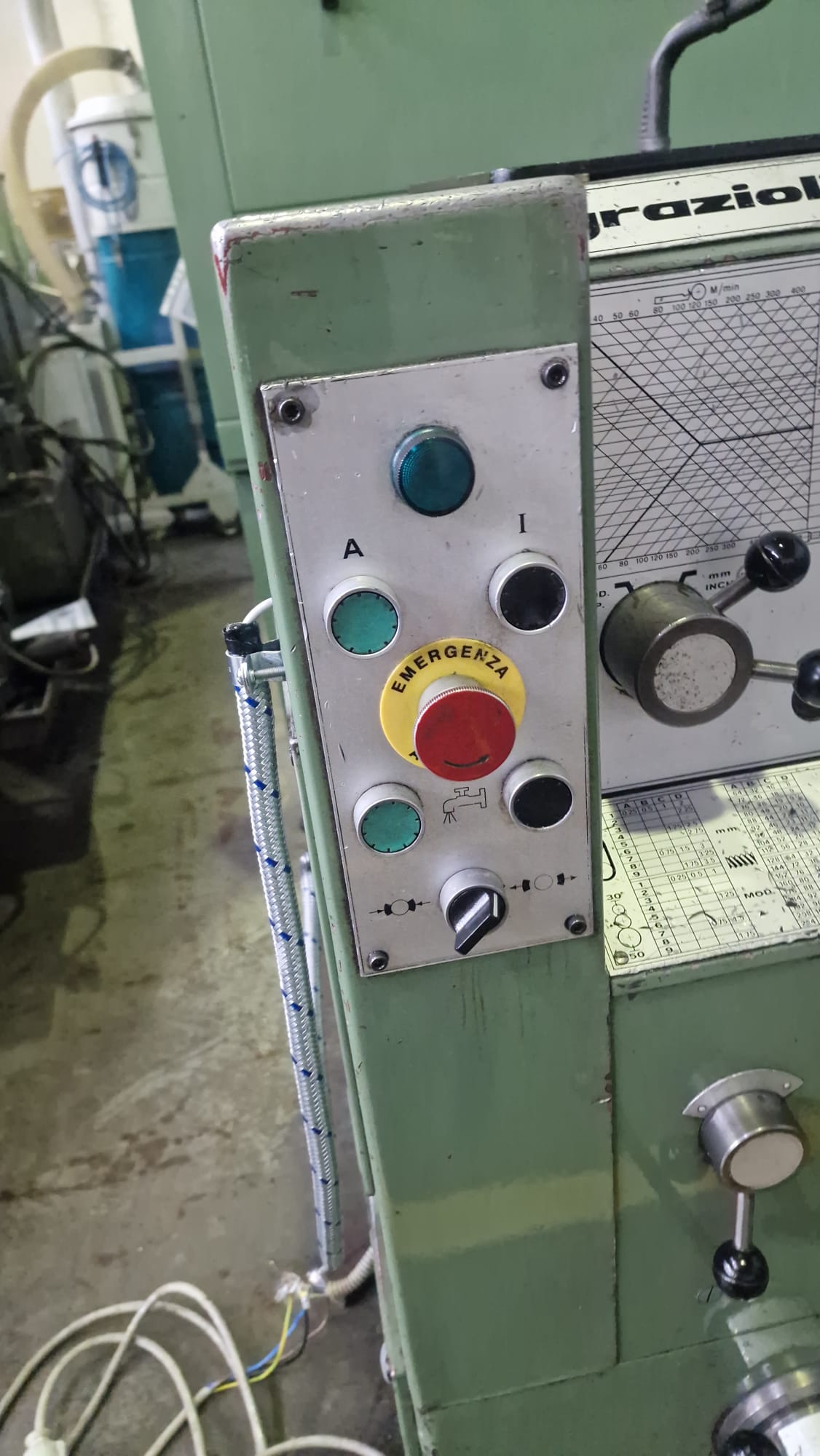 Usato Tornio GRAZIOLI DANIA 180x1000