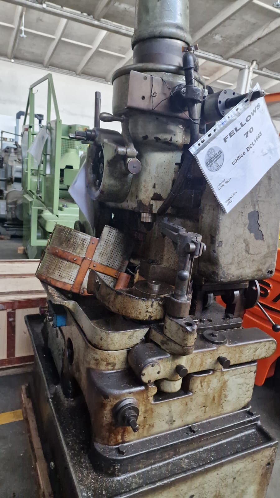 Usato Dentatrice a coltello inclinata FELLOWS 70