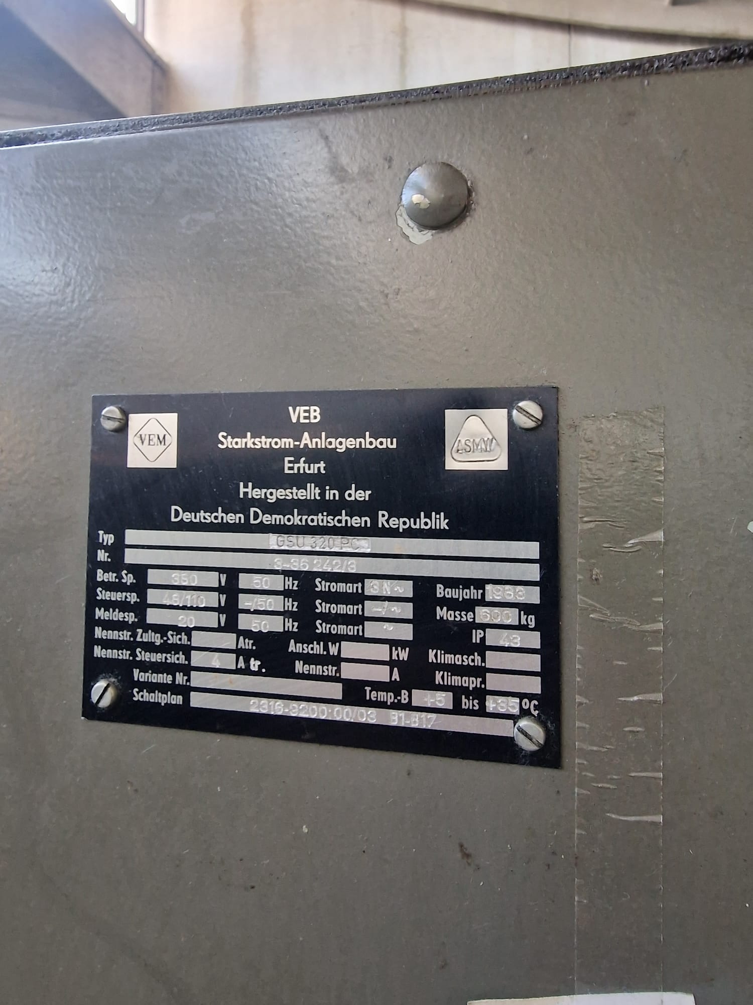 Usato Rettifica per viti e filetti MIKROMAT GSU 320 PC