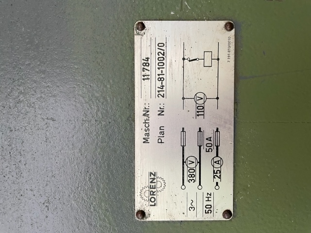 Usato Dentatrice a coltello LORENZ SN4R