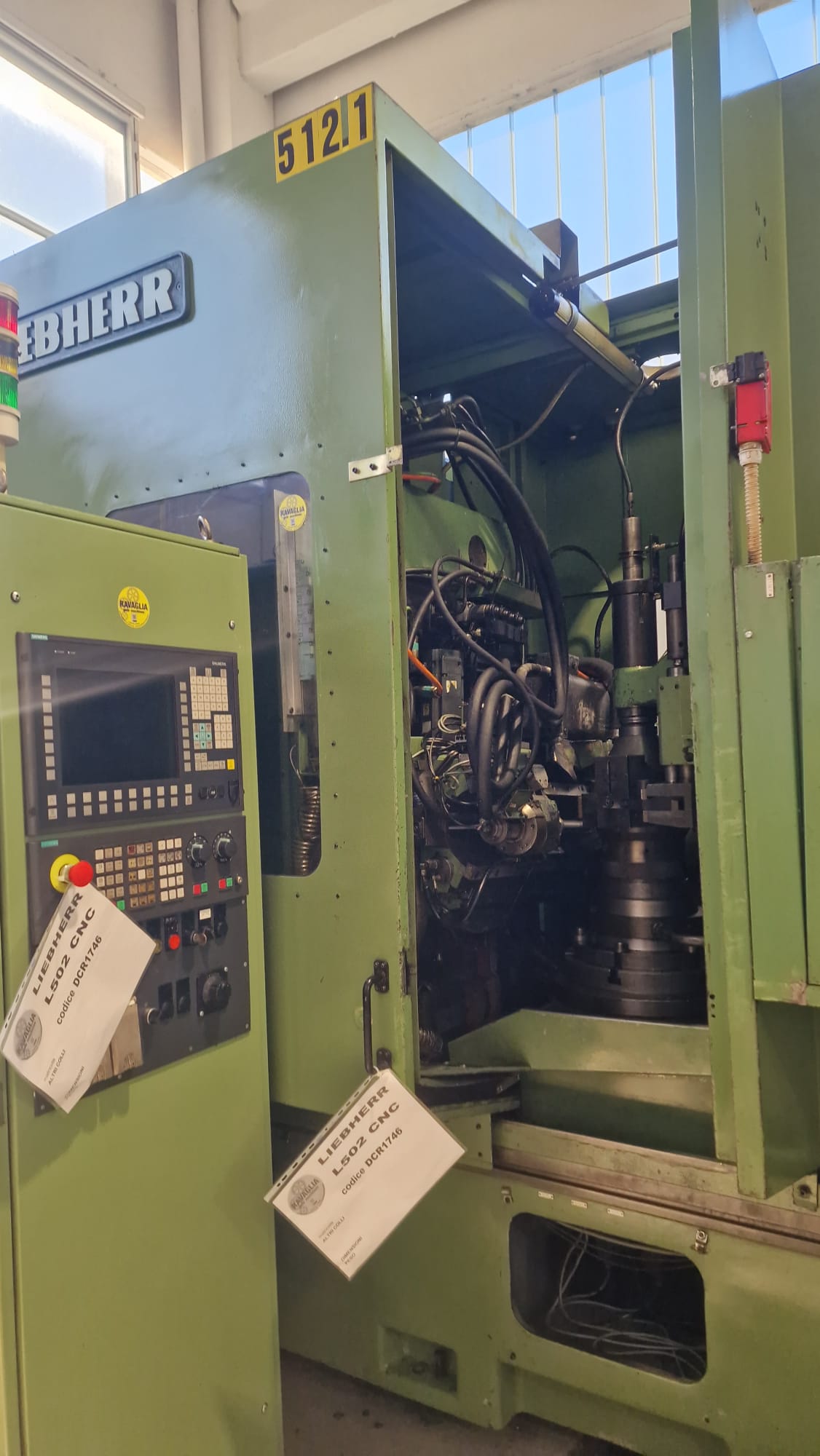 Usato Dentatrice a creatore LIEBHERR LC 502 CNC - retrofittata nel 2011