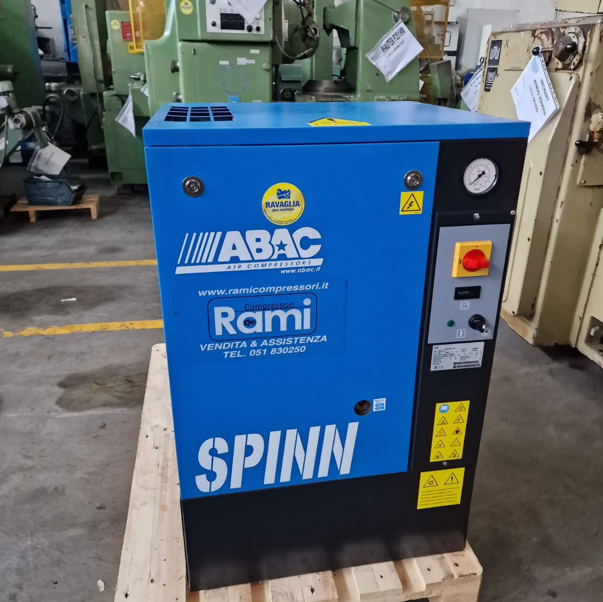Usato Compressore ABAC SPINN 5.510
