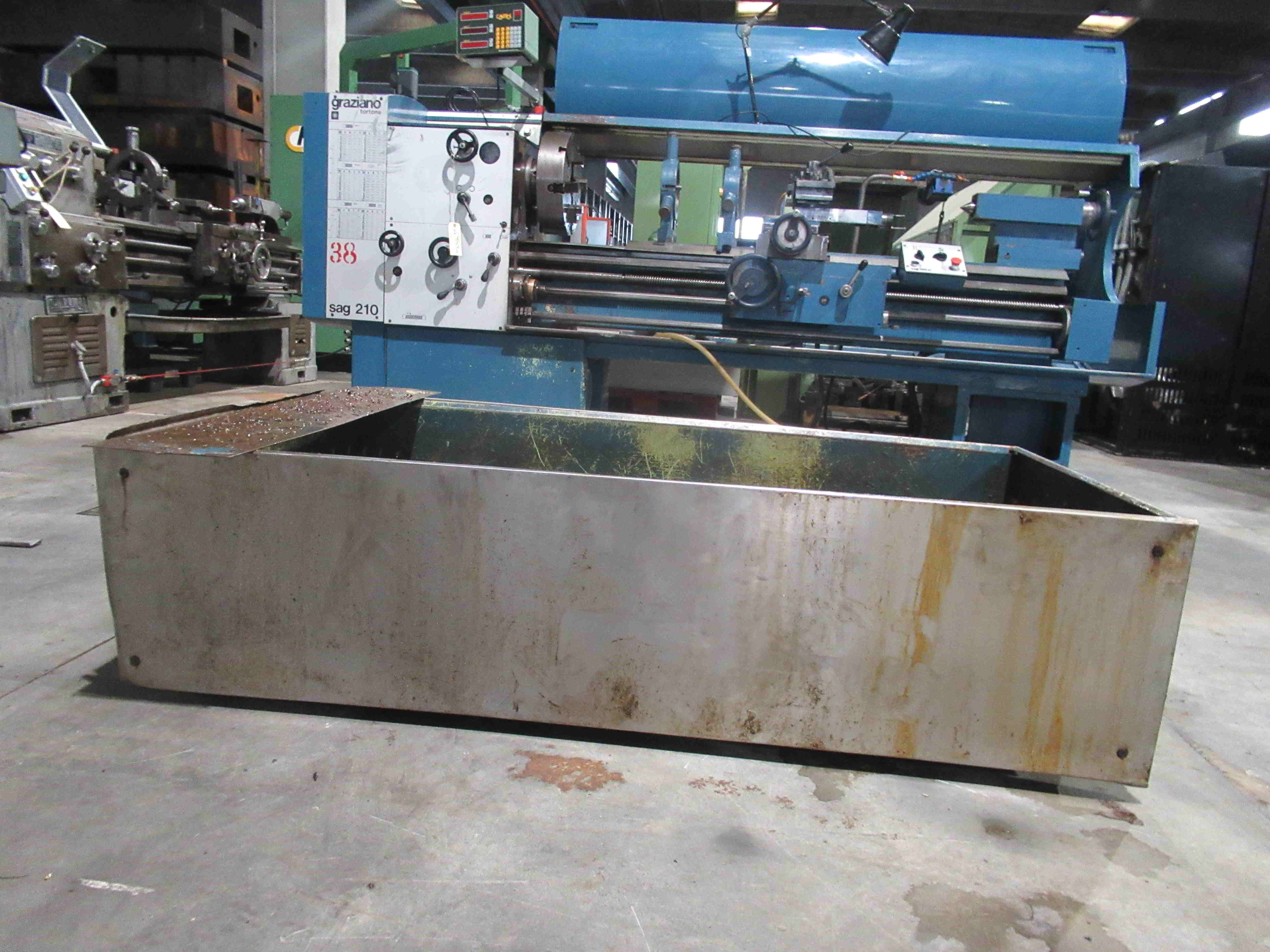 Usato Tornio Parallelo GRAZIANO SAG 210n x 1500 