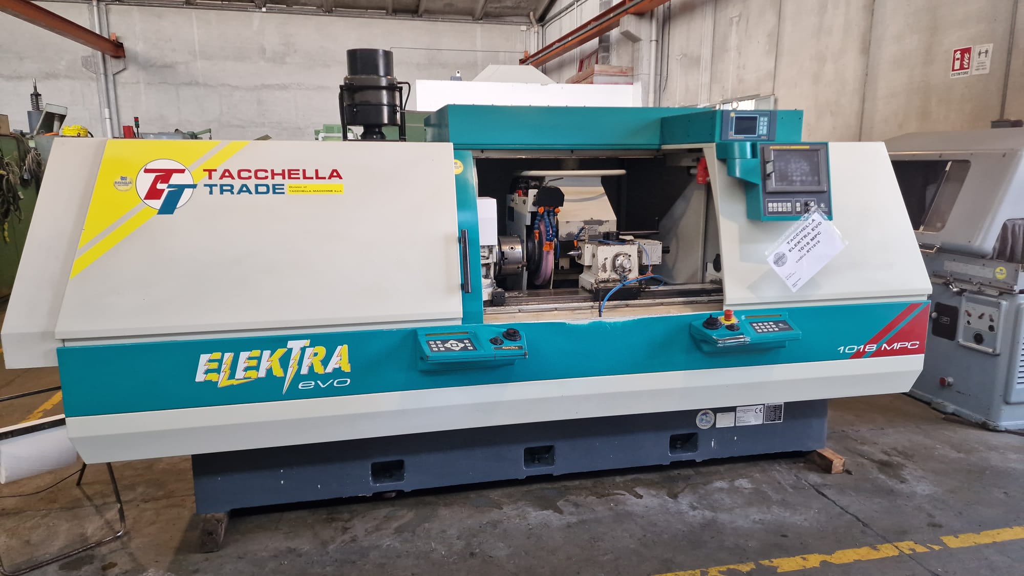 Usato Rettifica per interni ed esterni TACCHELLA ELEKTRA EVO 1018 MPC - 2006