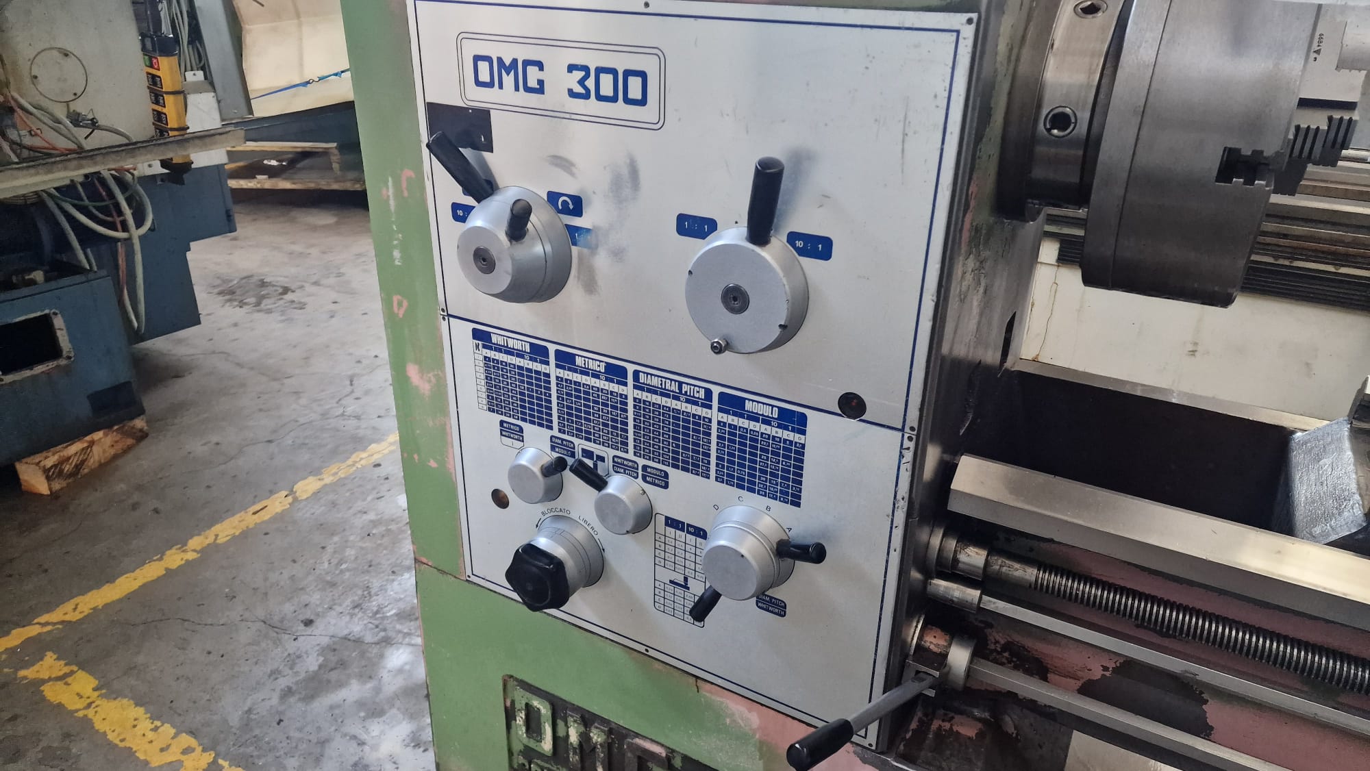 Usato Tornio parallelo Zanoletti OMG 300