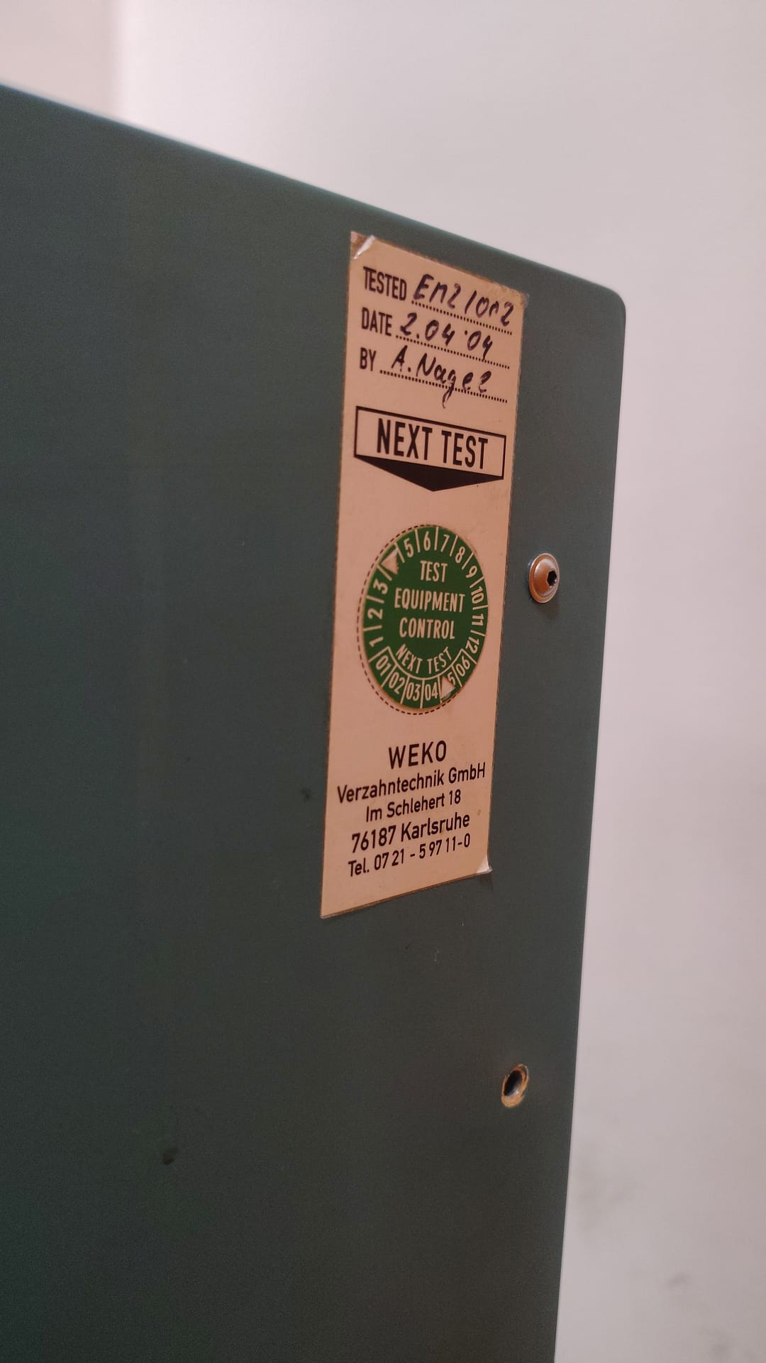 Usato Evolventimetro per HOFLER