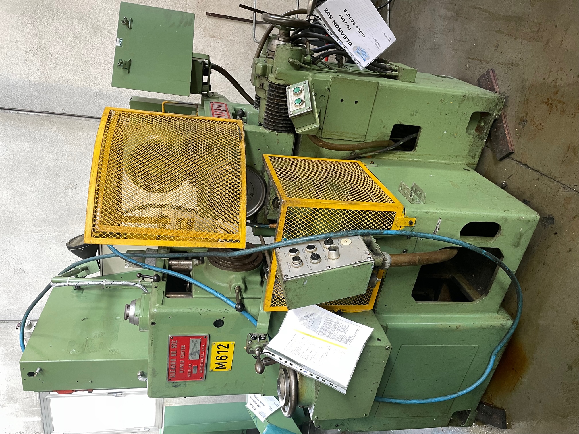 Usato Tester per ingranaggi ipoidi GLEASON 502