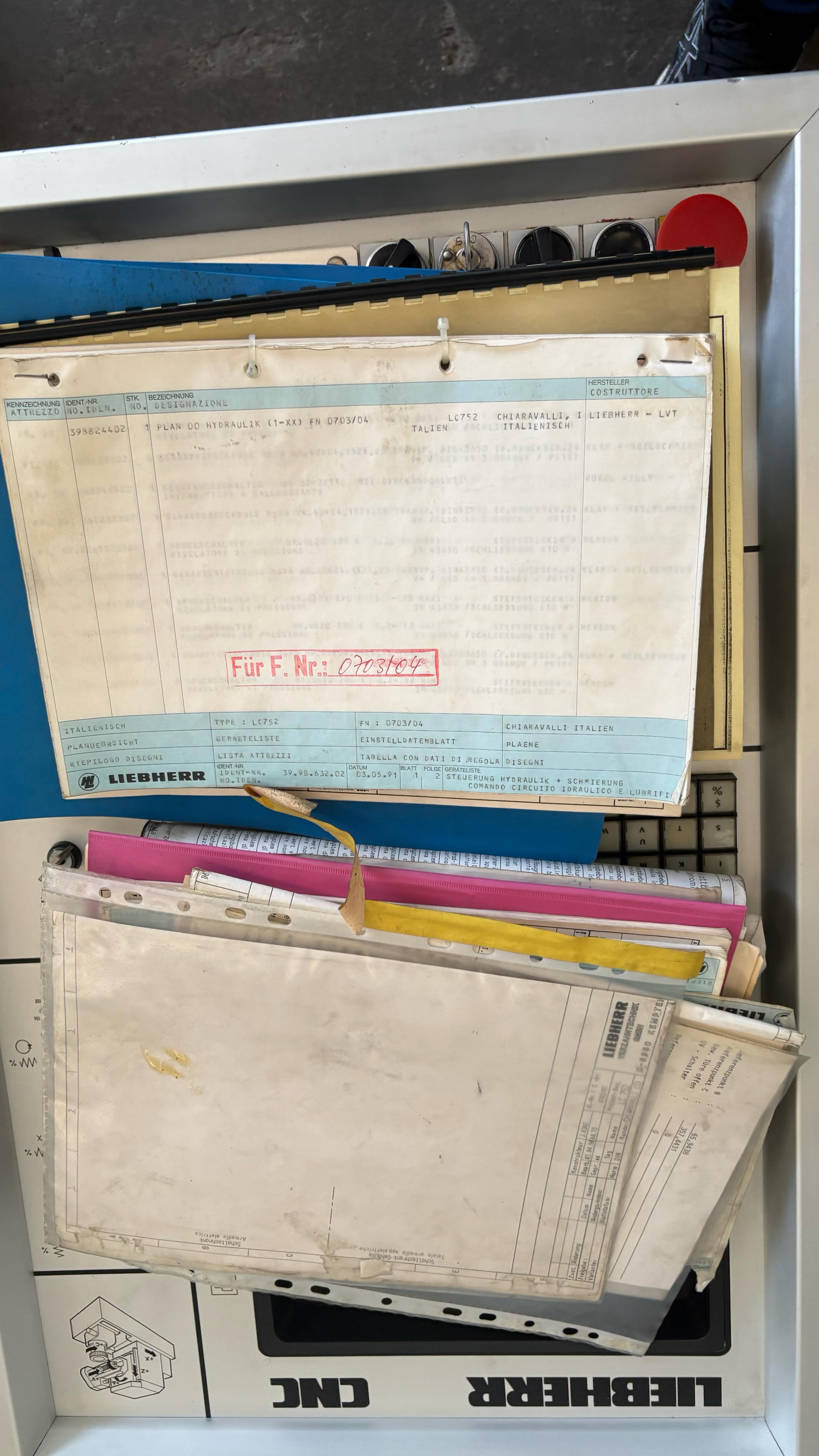 Usato  RICAMBI PER LIEBHERR LC 752 CNC AZIONAMENTI E VIDEO
