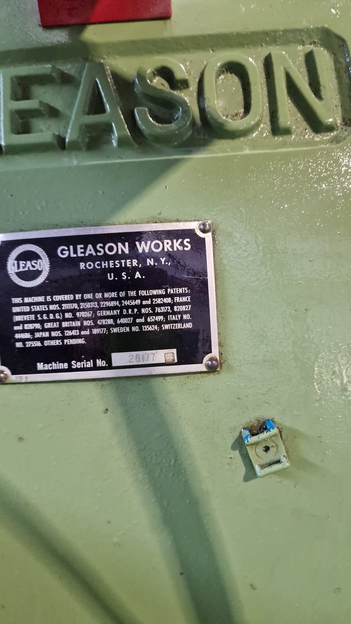 Usato Tester per ingranaggi ipoidi GLEASON 17A